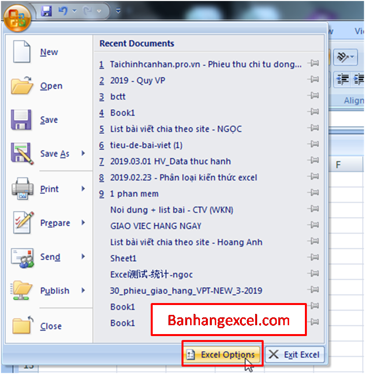 xuống dòng trong excel
